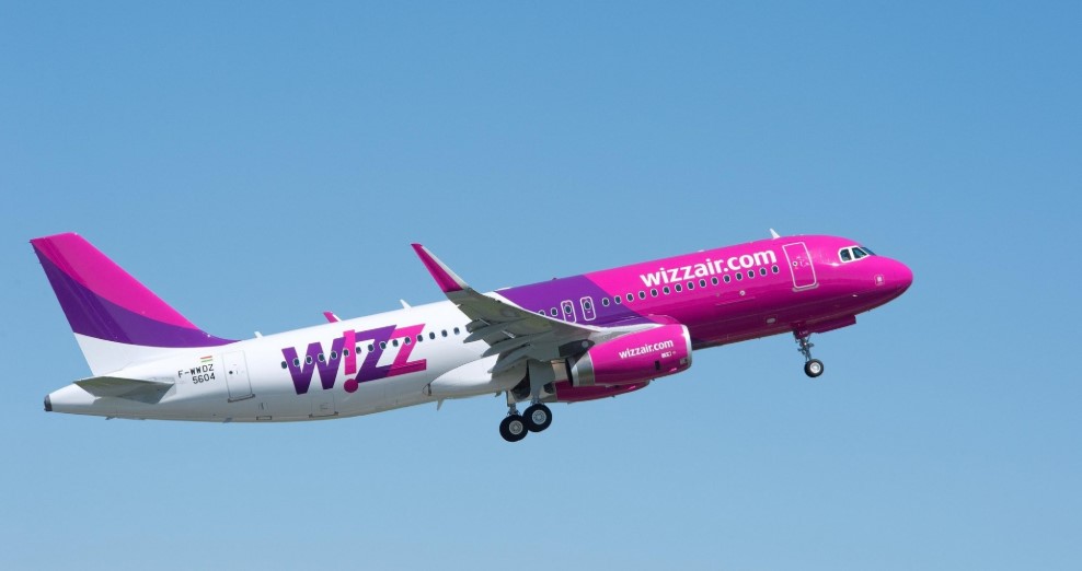 Wizz Air открывает четыре новых рейса из Украины